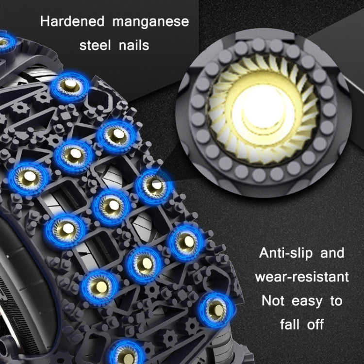 For 175~265cm Snow Emergency Snow Chains For Car SUV General Tires(Black 8764B) - Car Road Trouble Clearer by PMC Jewellery | Online Shopping South Africa | PMC Jewellery | Buy Now Pay Later Mobicred