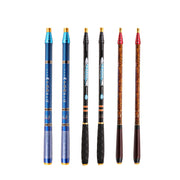 Carbon Short Section Fishing Rod Short Section Positioning Handle Rod, Length: 3.6m(Yellow)