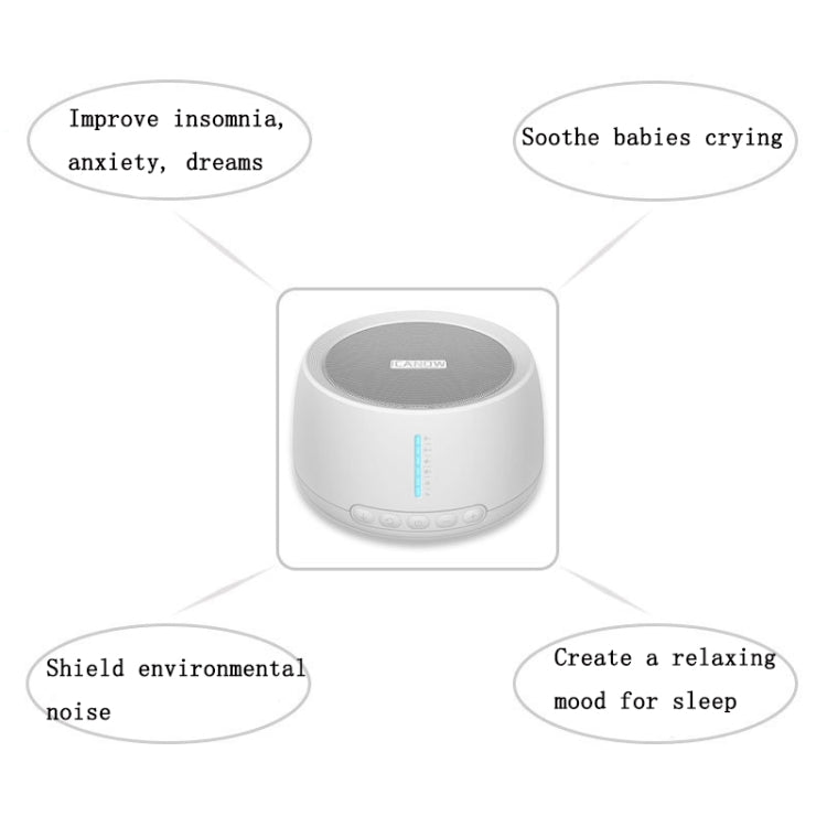 ICANOW USB White Noise Intelligent Sleep Gauge - free shipping - PMC Jewellery - Order now!