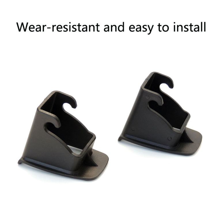 10 Pairs CSJY-4001 Car Child Safety Seat Interface Guide Slot(Black) - Seat Accessories by PMC Jewellery | Online Shopping South Africa | PMC Jewellery | Buy Now Pay Later Mobicred