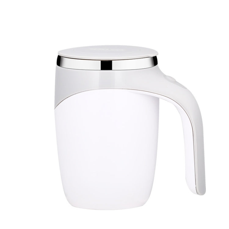 A223 Stainless Steel Automatic Magnetized Coffee Mixing Cup(White) - free shipping - PMC TechLife - Order now!