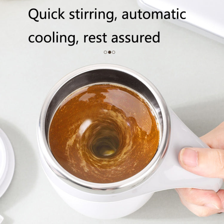 A223 Stainless Steel Automatic Magnetized Coffee Mixing Cup(Brown) - free shipping - PMC TechLife - Order now!