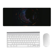 Hand-Painted Fantasy Pattern Mouse Pad, Size: 300 x 800 x 5mm Seaming(2 Silhouettes)