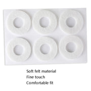 Felt Chicken Eye Stick Foot Pain and Anti-wear Patch(Oval)