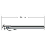 Car Tire Pen Car Portable Tire Pressure Gauge(Silver 1092)