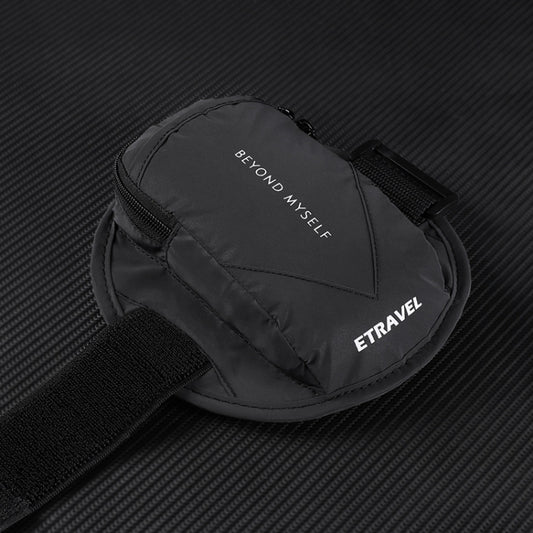 ETRAVEL SBB03 Outdoor Running Mobile Phone Wrist Arm Bag(Reflective Black) - free shipping - PMC Jewellery - Order now!