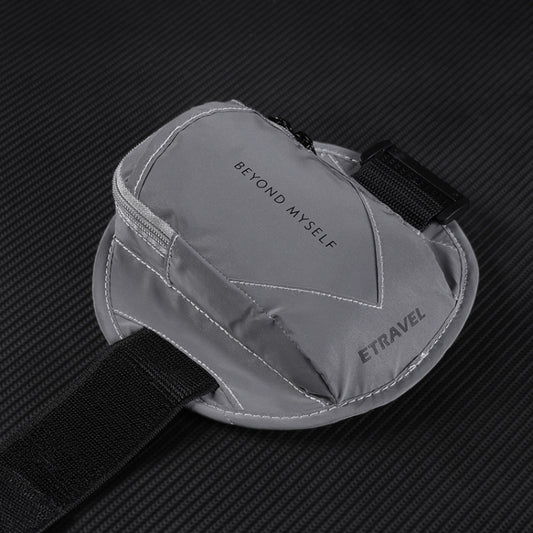 ETRAVEL SBB03 Outdoor Running Mobile Phone Wrist Arm Bag(Reflective Silver Gray) - Other by ETRAVEL | Online Shopping South Africa | PMC Jewellery | Buy Now Pay Later Mobicred