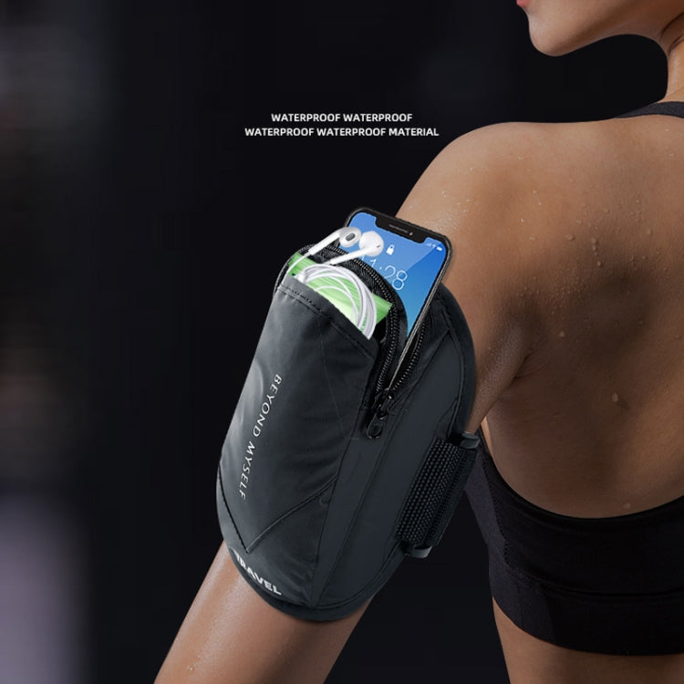 ETRAVEL SBB03 Outdoor Running Mobile Phone Wrist Arm Bag(Reflective Silver Gray) - Other by ETRAVEL | Online Shopping South Africa | PMC Jewellery | Buy Now Pay Later Mobicred