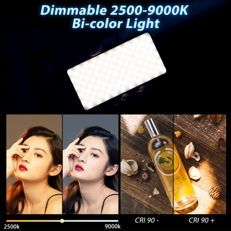 Ulanzi VIJIM VL200 200 LEDs 2500-9000K Dual Color Temperature Fill Light(2481) - free shipping - PMC Jewellery - Order now!