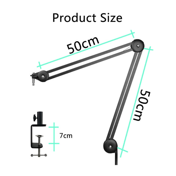 Microphone Desktop Cantilever Stent 360 Degree Rotating Bracket(GAZ-40P B)