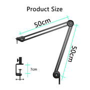 Microphone Desktop Cantilever Stent 360 Degree Rotating Bracket(GAZ-40 B)