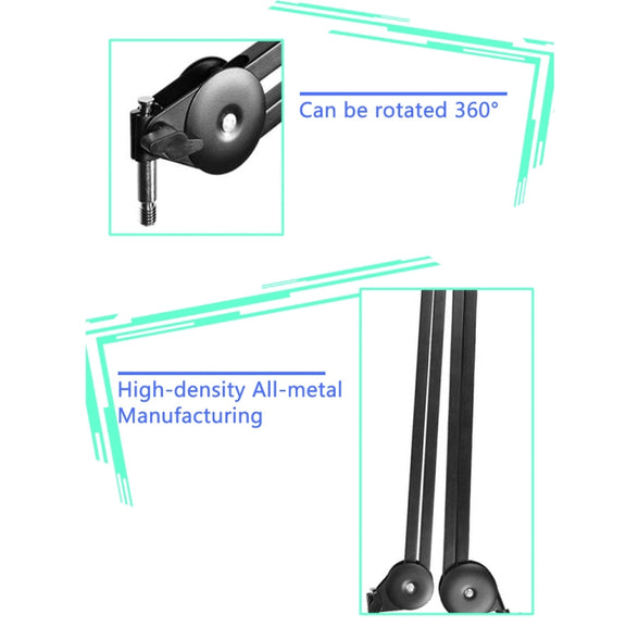 Microphone Desktop Cantilever Stent 360 Degree Rotating Bracket(GAZ-40 B)