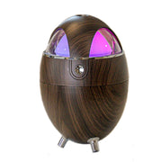Y18 Mini USB Bedroom Spray Bright Night Lamp Humidifier(Deep Wood Grain)