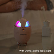 Y18 Mini USB Bedroom Spray Bright Night Lamp Humidifier(Black)