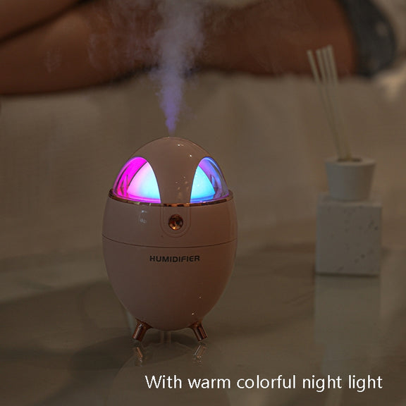 Y18 Mini USB Bedroom Spray Bright Night Lamp Humidifier(Black)