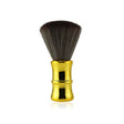 Electroplating Broken Hair Brush Haircut Neck Cleaning Brush(Two-section Gold) - free shipping - PMC TechLife - Order now!