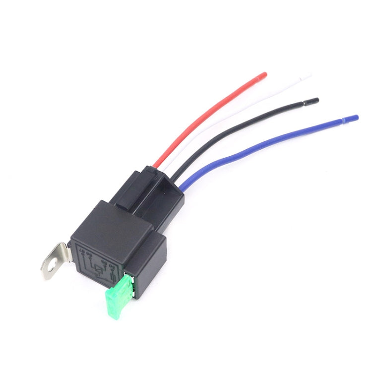 5 Sets JD2912 4 Pin Car Relay With Fuse, Rated voltage: 12V - Relays by PMC TechLife | Online Shopping South Africa | PMC TechLife | Buy Now Pay Later Mobicred