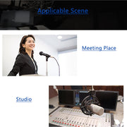 Single Rod Floor Formula Adjustable Microphone Bracket, Style: GAZ-201