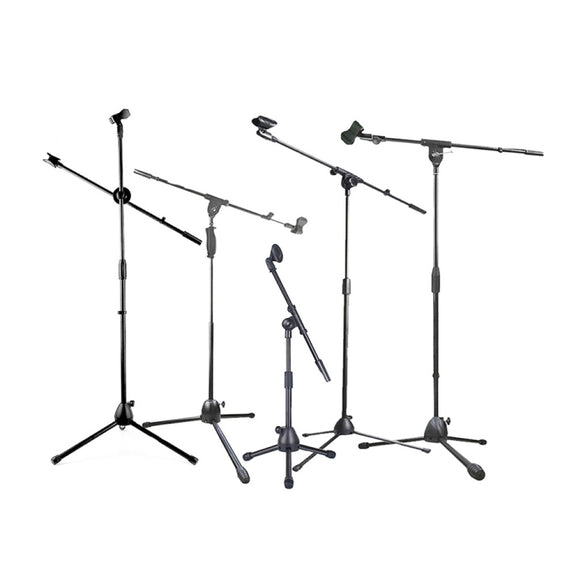 Single Rod Floor Formula Adjustable Microphone Bracket, Style: GAZ-206