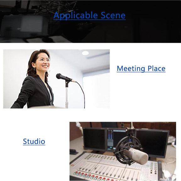 Single Rod Floor Formula Adjustable Microphone Bracket, Style: GAZ-206