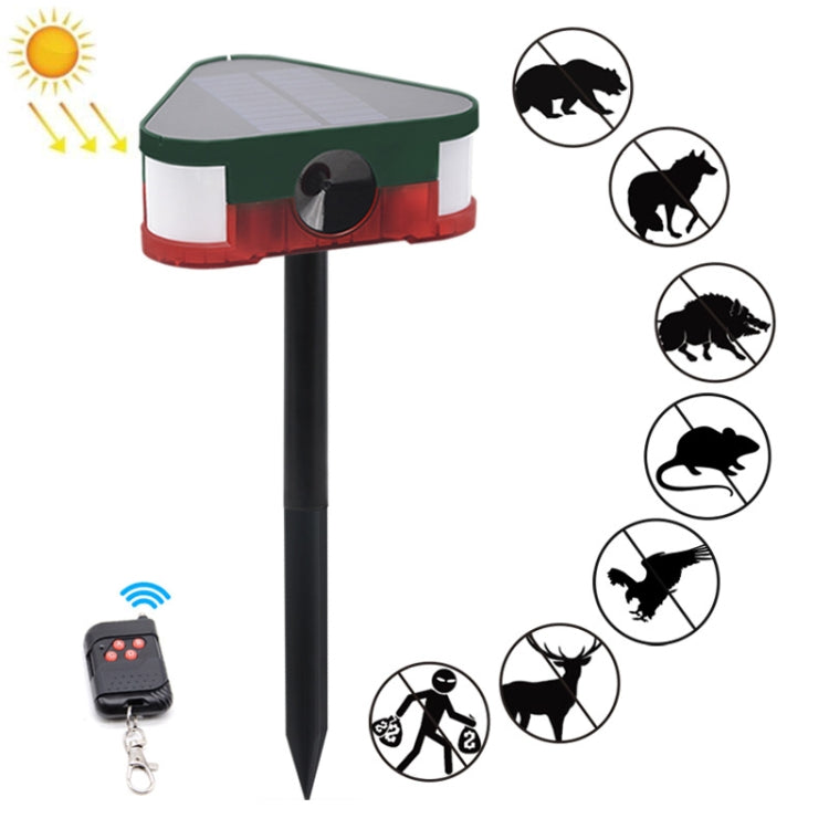 Solar Mouse Repeller High Frequency Ultrasonic Animal Drive(N911G) - Outdoor Insect Repellent by PMC TechLife | Online Shopping South Africa | PMC TechLife | Buy Now Pay Later Mobicred