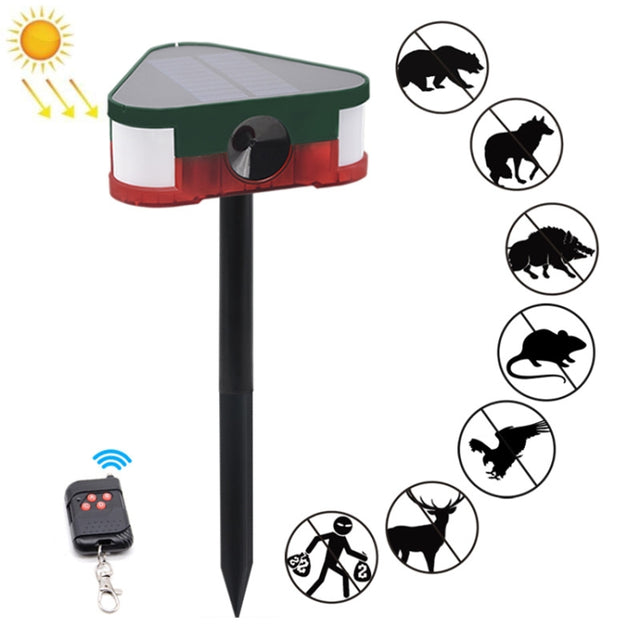 Solar Mouse Repeller High Frequency Ultrasonic Animal Drive(N911G)