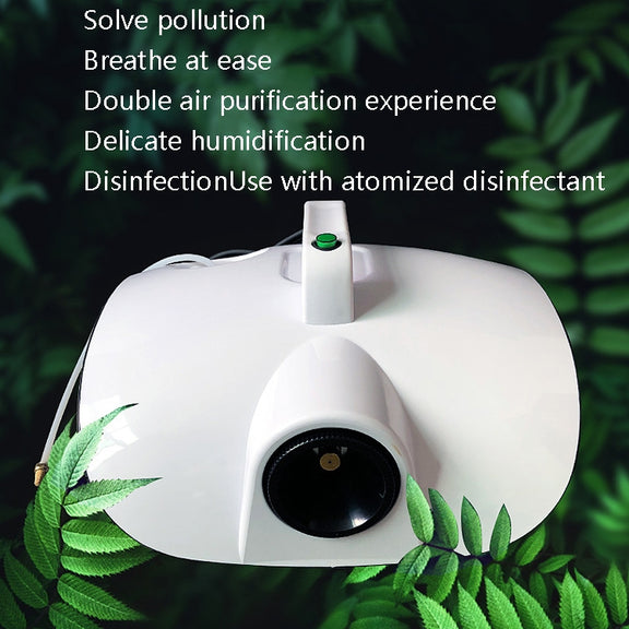 Mist Air Spray Cleaner Disinfectant Air Purifier, Power Plug: US Plug 220V(White)