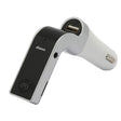 G7 Car Hands-Free Bluetooth FM Player MP3(Silver) - Bluetooth Car Kits by PMC TechLife | Online Shopping South Africa | PMC TechLife | Buy Now Pay Later Mobicred
