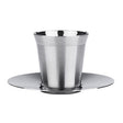 304 Stainless Steel Coffee Capsule Cup Double Insulation Coffee Cup, Style: Small Coffee Cup+Dish - free shipping - PMC TechLife - Order now!