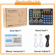 GAX-X8 Live Microphone Equipment Sound Card