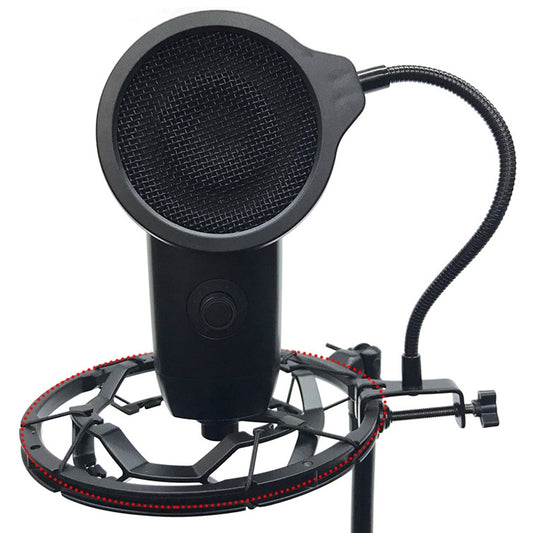 TEYUN PS-3 Microphone Live Recording Noise Reduction Blowout Cover(Black) - free shipping - PMC Jewellery - Order now!
