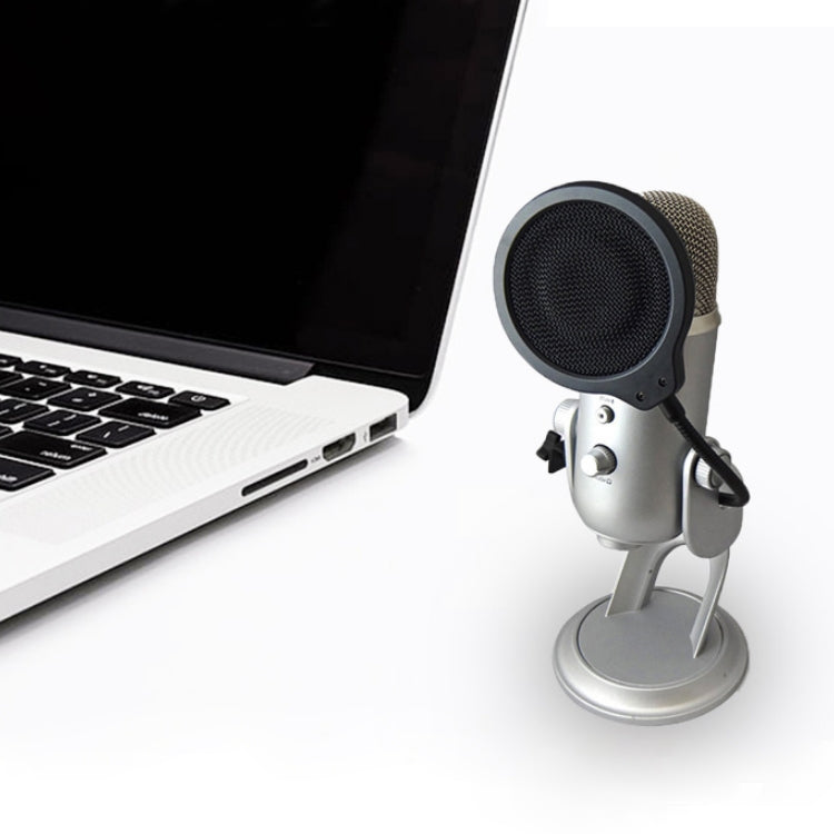 TEYUN PS-3 Microphone Live Recording Noise Reduction Blowout Cover(Black) - free shipping - PMC Jewellery - Order now!