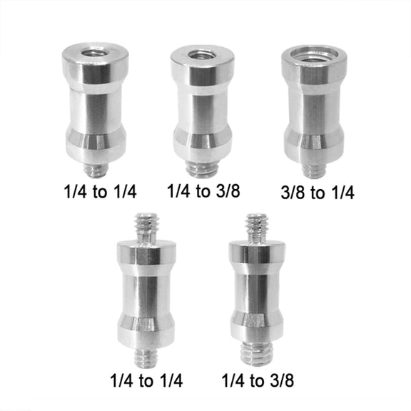 10 PCS Screw Adapter 1/4 Female to 1/4 Male Screw