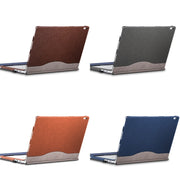 PU Leather Laptop Protective Sleeve For Microsoft Surface Book 1 13.5 inches(Deep Blue)