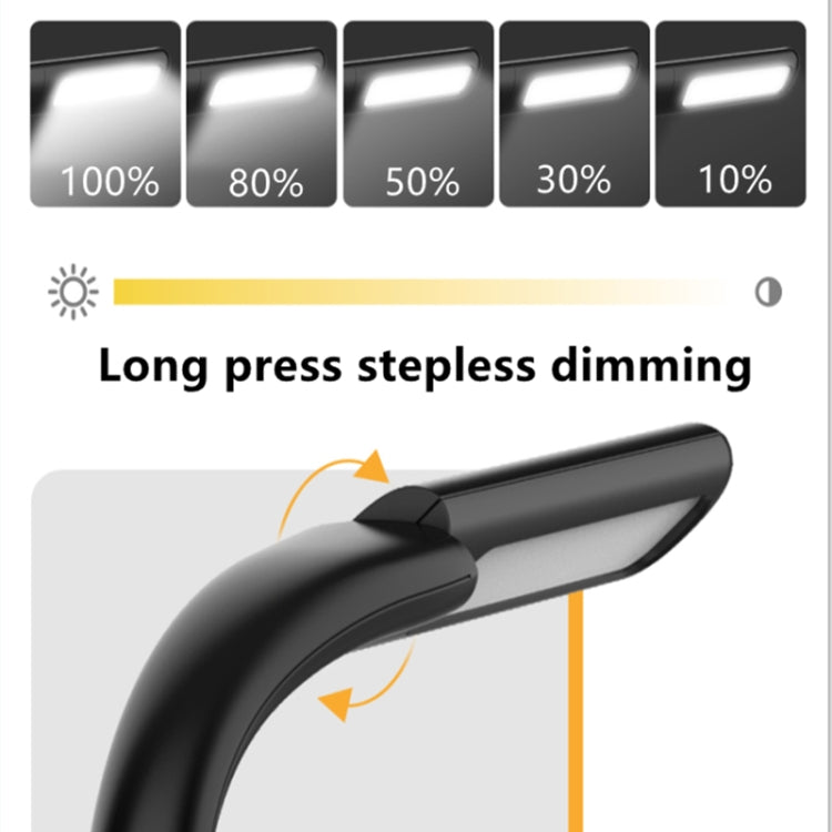 GH-8 USB Hanging Neck Lamp Table Lamp Night Light(Black) - Desk Lamps by PMc TechLife | Online Shopping South Africa | PMc TechLife | Buy Now Pay Later Mobicred