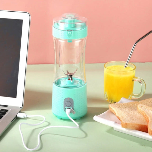 6-Blade Electric Fruit Juicer Juice Cup(Green)