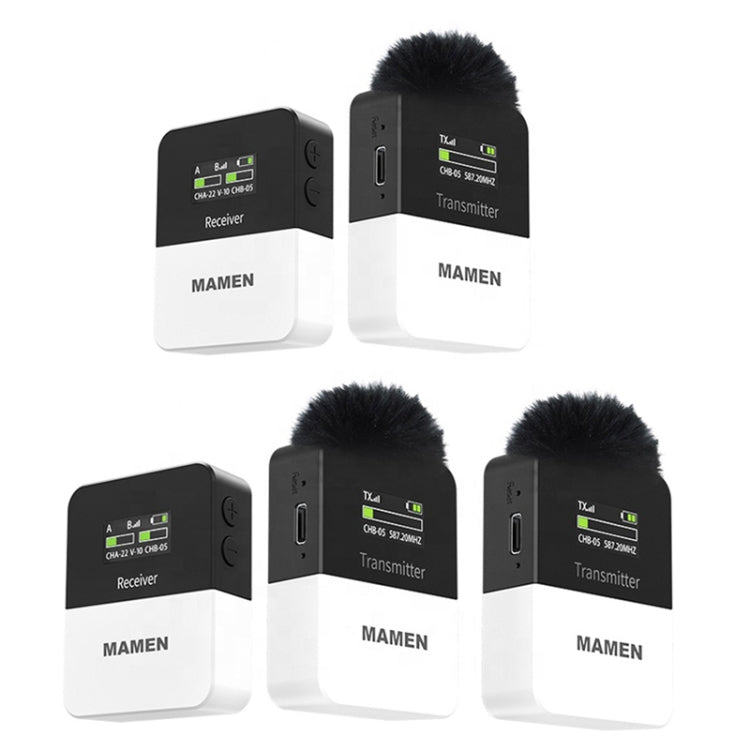 MAMEN KT-W1 Live Single-Reverse Camera Microphone, Specification: 1 in 1 - free shipping - PMC Jewellery - Order now!
