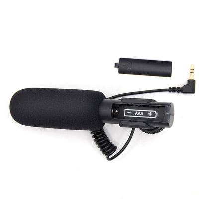 MAMEN MIC-05 Micro SLR Camera Microphone(Black) - free shipping - PMC Jewellery - Order now!