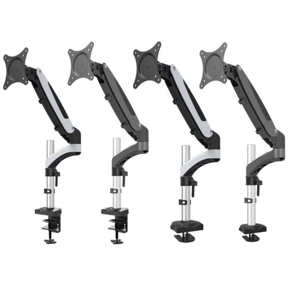 Gibbon Mounts Desktop Lifting Rotating Computer Monitor Stand, Specification Lock Hole Black GM112G