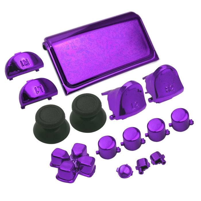 Electroplating Button Set For PS4 Slim(Purple) - free shipping - PMC TechLife - Order now!