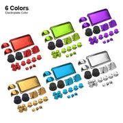 Electroplating Button Set For PS4 Slim(Red)