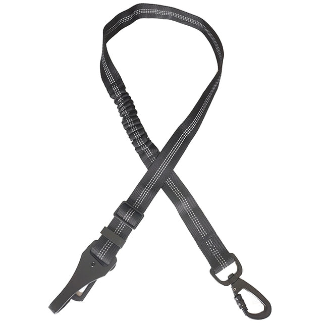 Medium Large Dog Pet Safety Rope Pet Car Seat Belt(Black)