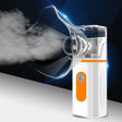 N3S Home Medical Mini Compression Ultrasonic Nebulizer(Orange) - free shipping - PMC TechLife - Order now!