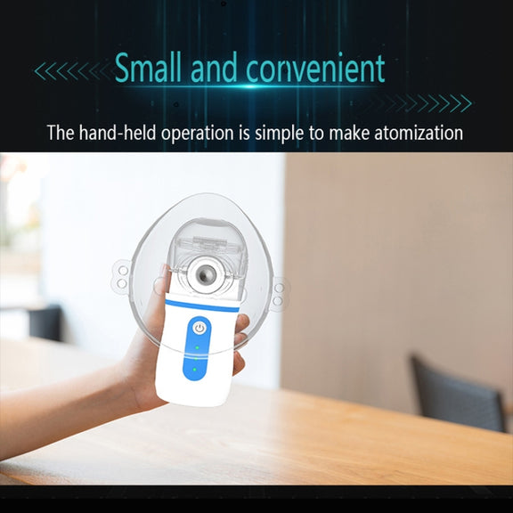 N5S Portable Handheld Micro-Network Atomizer(Blue + Blue)