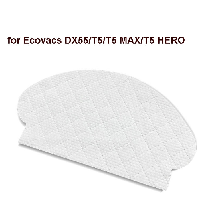 10 PCS Disposable Rags For Ecovacs DX55 - For ECOVACS Accessories by PMc TechLife | Online Shopping South Africa | PMc TechLife | Buy Now Pay Later Mobicred