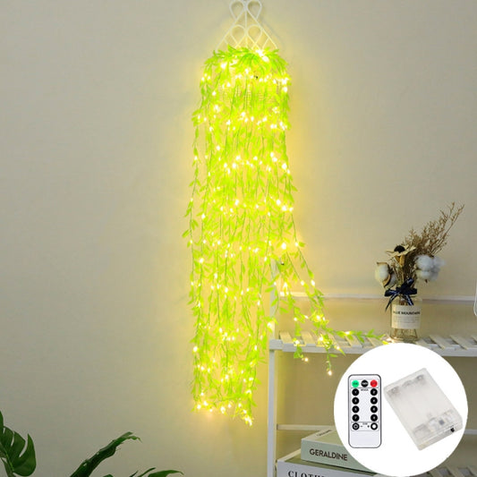 100 LEDs Simulation Planting Copper Wire Decorative Light, Spec:  Battery Box + RC(Yellow Light) - Holiday Lights by PMC Jewellery | Online Shopping South Africa | PMC Jewellery | Buy Now Pay Later Mobicred