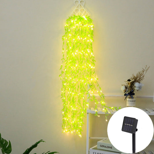 100 LEDs Simulation Planting Copper Wire Decorative Light, Spec:  Solar Power(Yellow Light) - Holiday Lights by PMC Jewellery | Online Shopping South Africa | PMC Jewellery | Buy Now Pay Later Mobicred