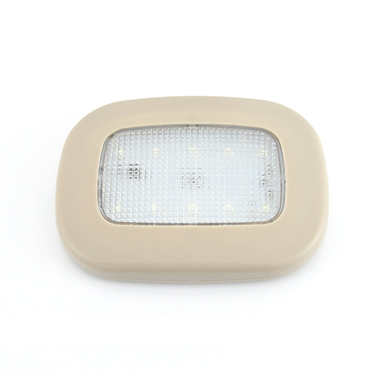 Y-975 Car Reading LED Trunk Light(Beige Shell - White Light) - Dome Lights by PMC Jewellery | Online Shopping South Africa | PMC Jewellery | Buy Now Pay Later Mobicred
