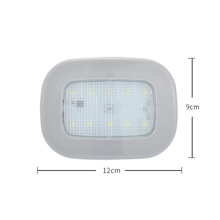 Y-975 Car Reading LED Trunk Light(Gray Shell - White Light) - Dome Lights by PMC Jewellery | Online Shopping South Africa | PMC Jewellery | Buy Now Pay Later Mobicred