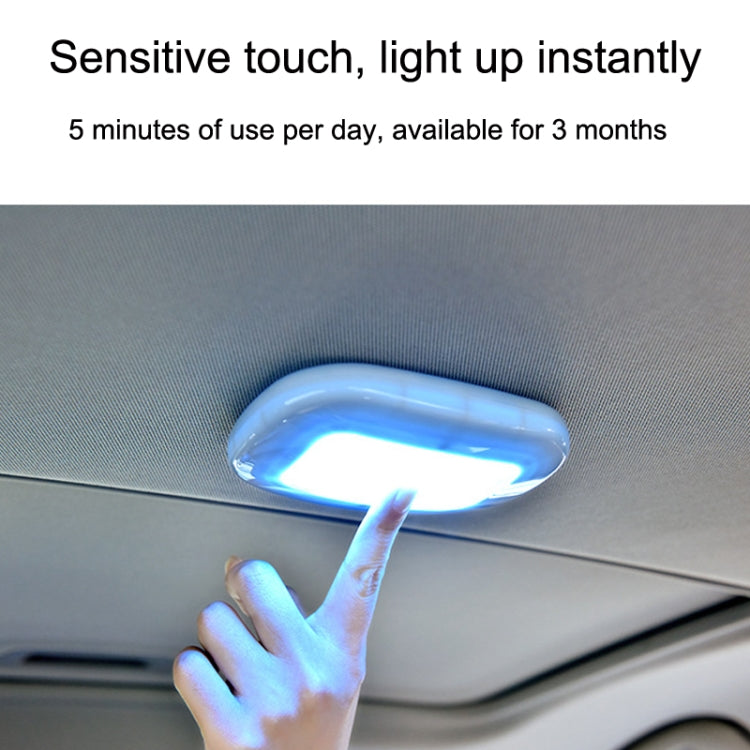 Y-975 Car Reading LED Trunk Light(Gray Shell - White Light) - Dome Lights by PMC Jewellery | Online Shopping South Africa | PMC Jewellery | Buy Now Pay Later Mobicred